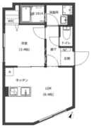 ディースタイル西巣鴨 101 間取り図