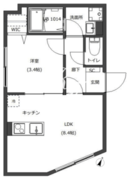 ディースタイル西巣鴨 201 間取り図