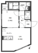 ディースタイル西巣鴨 301 間取り図
