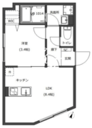ディースタイル西巣鴨 501 間取り図