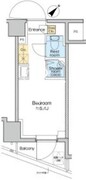 トモア田端 611 間取り図