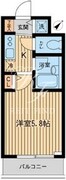 ザ・パーククロス市ヶ谷 506 間取り図