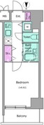 レジディア新御茶ノ水 1002 間取り図