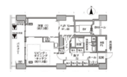 東雲キャナルコートCODAN 16-511 間取り図
