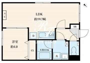 アラート森下2 501 間取り図
