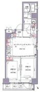 ハーモニーレジデンス月島 601 間取り図