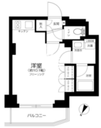 TAS田園調布レジデンス 404 間取り図