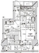 ディアナコート目黒 210 間取り図