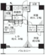 ドゥーエ東十条 203 間取り図