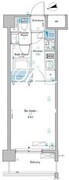ルフォンプログレ赤羽 206 間取り図