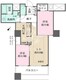 ザ・パークハウス西新宿タワー60 46階59.51㎡ 間取り図