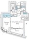 パークコート恵比寿 1001 間取り図