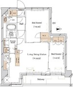 ブランシエスタ江古田 202 間取り図