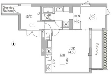 グランデュオ学芸大学4 301 間取り図