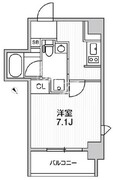 ライトハウス元浅草 301 間取り図
