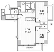 ライトハウス元浅草 702 間取り図