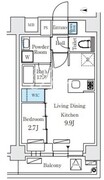 シーズンフラッツ大森北三丁目 201 間取り図