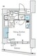 シーズンフラッツ大森北三丁目 504 間取り図