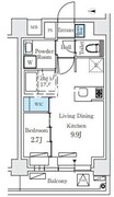 シーズンフラッツ大森北三丁目 501 間取り図