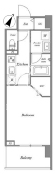 ロイジェント豊洲 706 間取り図