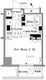 パークアクシス新板橋ウエスト 602 間取り図
