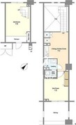 レジデンスシャルマン月島 428 間取り図