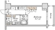 ラドゥセール巣鴨 702 間取り図