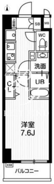 Nステージ亀戸2 802 間取り図