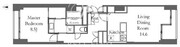 品川プリンスレジデンス 217 間取り図