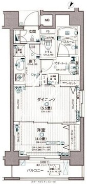 日神デュオステージ浅草橋 902 間取り図