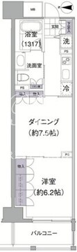 アビティ目黒 214 間取り図