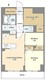 ドゥーエ尾久 404 間取り図