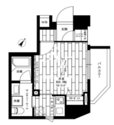 ステージファースト門前仲町 601 間取り図