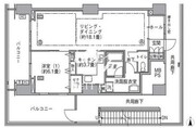 東雲キャナルコートCODAN 16-813 間取り図