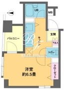 カスタリア新富町3 803 間取り図