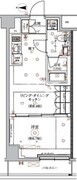 アルコバレーノ蓮根2 402 間取り図