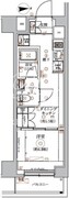 アルコバレーノ蓮根2 606 間取り図