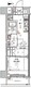 アルコバレーノ蓮根2 407 間取り図