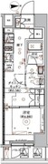 アルコバレーノ蓮根2 207 間取り図