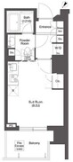 コンフォリア新中野 1001 間取り図