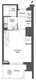 コンフォリア新中野 1001 間取り図