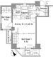パークアクシス門前仲町 201 間取り図