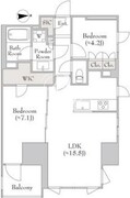ルミーク錦糸町 301 間取り図