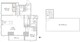 ルミーク錦糸町 1502 間取り図