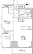ルミーク錦糸町 303 間取り図