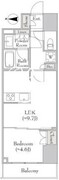 ルミーク錦糸町 1304 間取り図