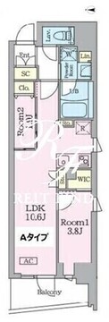 ガーデンザヴィス門前仲町 901 間取り図