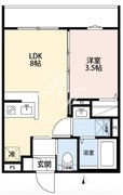 ブルージュ大田六郷 303 間取り図