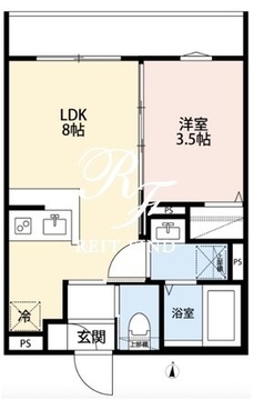 ブルージュ大田六郷 302 間取り図