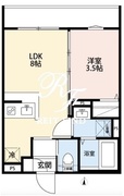 ブルージュ大田六郷 102 間取り図